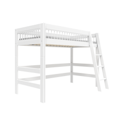 Load image into Gallery viewer, Low loft bed with slanted ladder - Breeze
