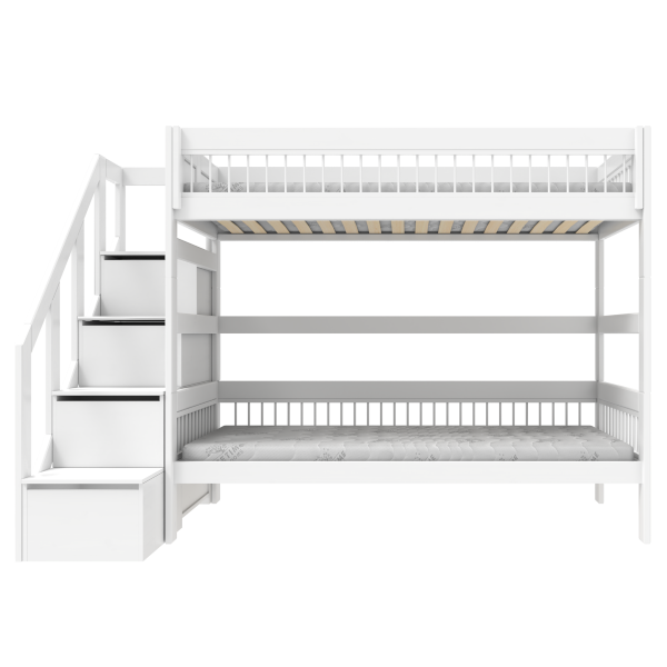 Bunk bed with stairs 90x200 cm - Breeze