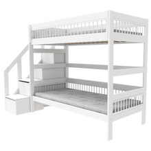 Load image into Gallery viewer, Bunk bed with stairs 90x200 cm - Breeze
