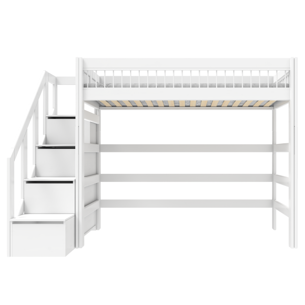 High bed with stairs - Breeze