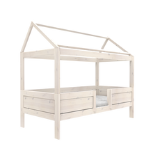 Load image into Gallery viewer, House bed with roof (4-in-1 bed)

