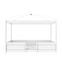 Load image into Gallery viewer, 4-in-1 bed with canopy frame
