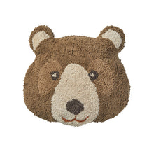 Load image into Gallery viewer, Bear pillow tufted - Canoe Adventure
