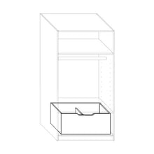 Load image into Gallery viewer, Storage drawer for wardrobe - 100 cm
