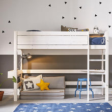 Load image into Gallery viewer, Low loft bed with straight ladder
