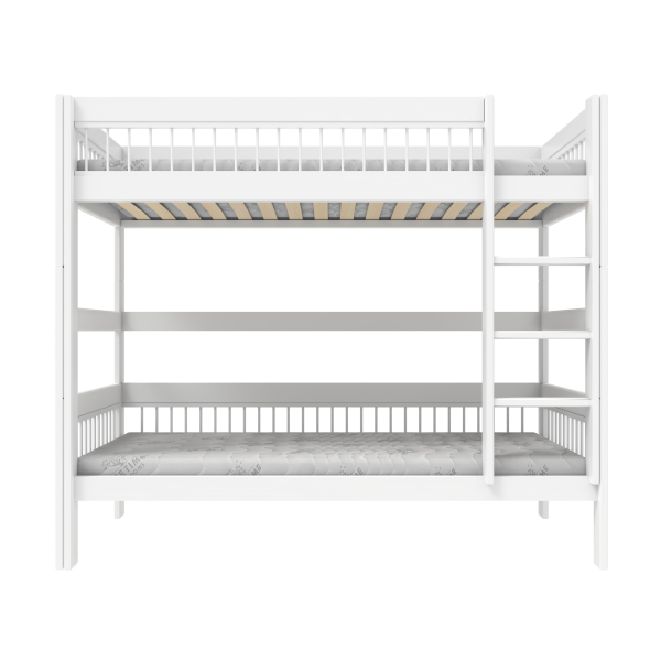 Bunk bed with straight ladder 90x200 cm - Breeze