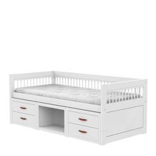 Load image into Gallery viewer, Cabin bed with drawers and bookcase - Breeze
