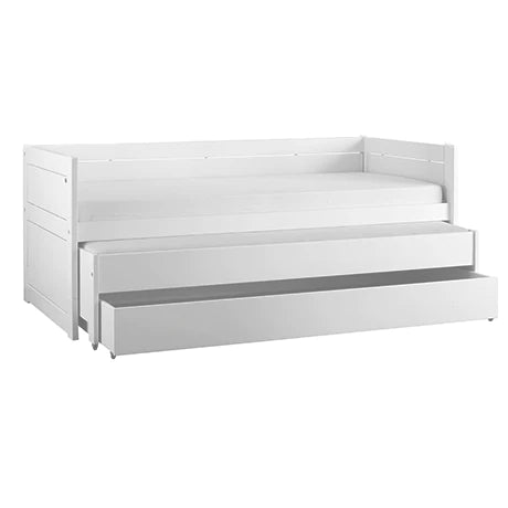 Cabin bed with guest bed and storage
