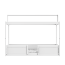 Load image into Gallery viewer, Bed with roof (4-in-1 bed)
