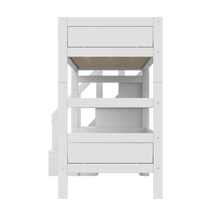 Load image into Gallery viewer, Bunk bed with stepladder 90x200 cm
