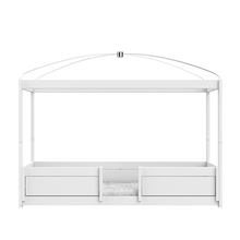 Load image into Gallery viewer, 4-in-1 bed with canopy frame
