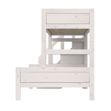 Load image into Gallery viewer, Family bunk bed with stepladder 140x200 cm
