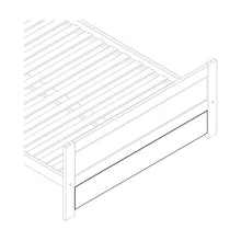 Load image into Gallery viewer, Cover for single bed - 133 cm
