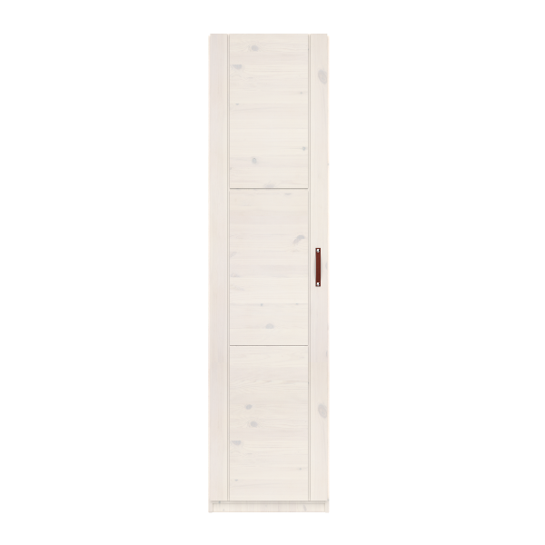 Garderobeskab med 1 dør og bøjlestang, 50 cm
