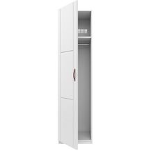 Load image into Gallery viewer, Wardrobe with 1 door and hanger bar, 50 cm
