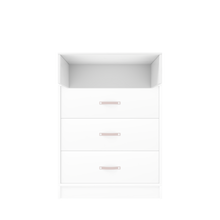 Load image into Gallery viewer, LIFETIME Kidsrooms Wardrobe ALT-I-ÉN system - lav topmodul til skab 80 cm
