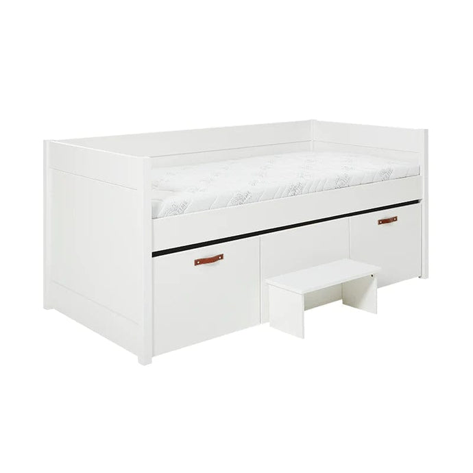 WEBBUTIK - LIFETIME Kidsrooms Beds & Accessories Cool Kids enkeltseng med 2 skuffer og skammel 90 cm