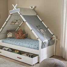 Indlæs billede til gallerivisning LIFETIME Kidsrooms Cool Kids bed Cool Kids seng med tipi - Jungle book
