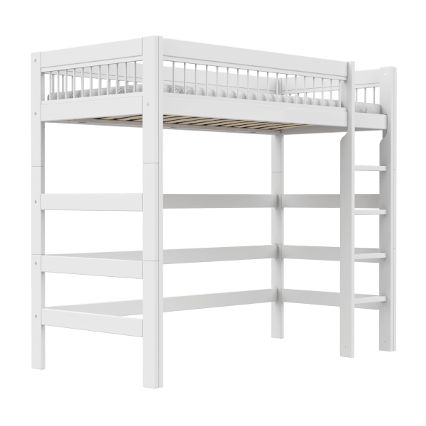 LIFETIME Kidsrooms Bed Høj seng med lige stige - Breeze