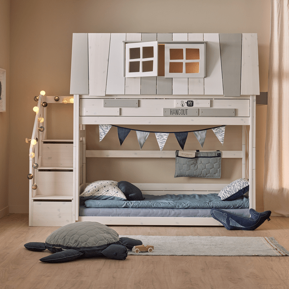 LIFETIME Kidsrooms Bed Lav husseng med trappe - Hangout