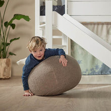 Load image into Gallery viewer, LIFETIME Kidsrooms Pouf Rund puf - Teddy Choco
