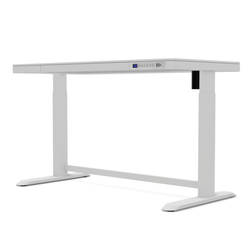 RISE electrically adjustable desk with USB