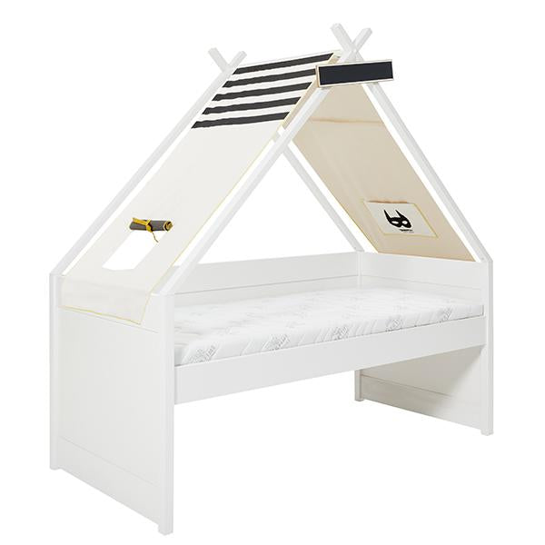 Cool Kids - cabin bed with Superhero Tipi