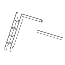 Load image into Gallery viewer, Ladder and parts for family bunkbed
