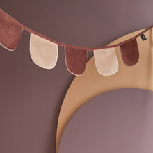 Load image into Gallery viewer, Pink fabric garland - Sunset Dreams
