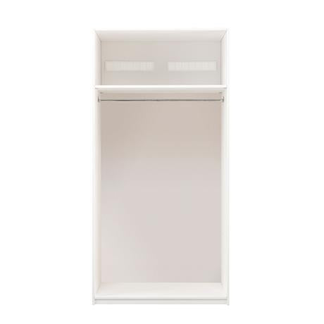 LIFETIME Kidsrooms Wardrobe Hvid Garderobeskabsbase 100 cm