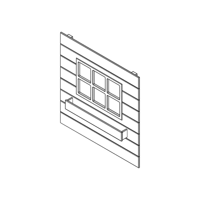 LIFETIME Kidsrooms Rebuild Part Huspanel 100 cm, Lakehouse