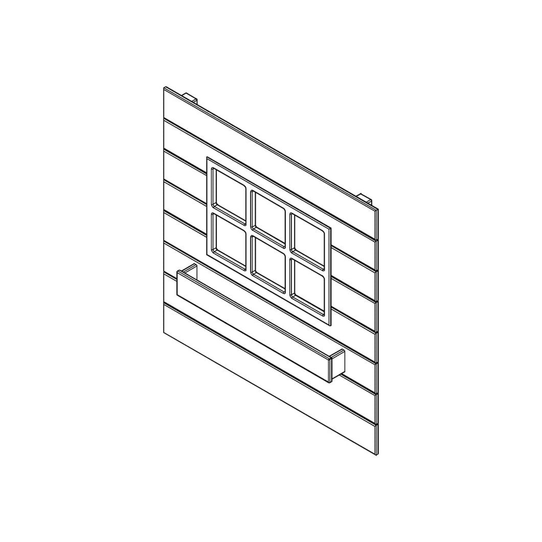 LIFETIME Kidsrooms Rebuild Part Huspanel 100 cm, Lakehouse