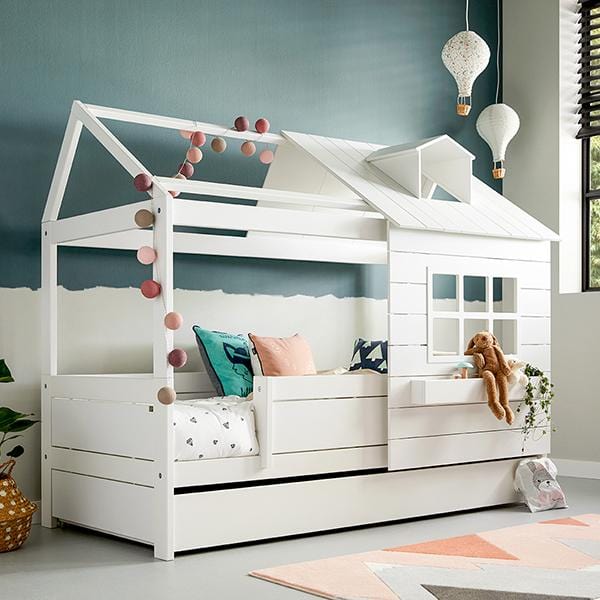 LIFETIME Kidsrooms Bed Husseng 90x200 cm - Lake House