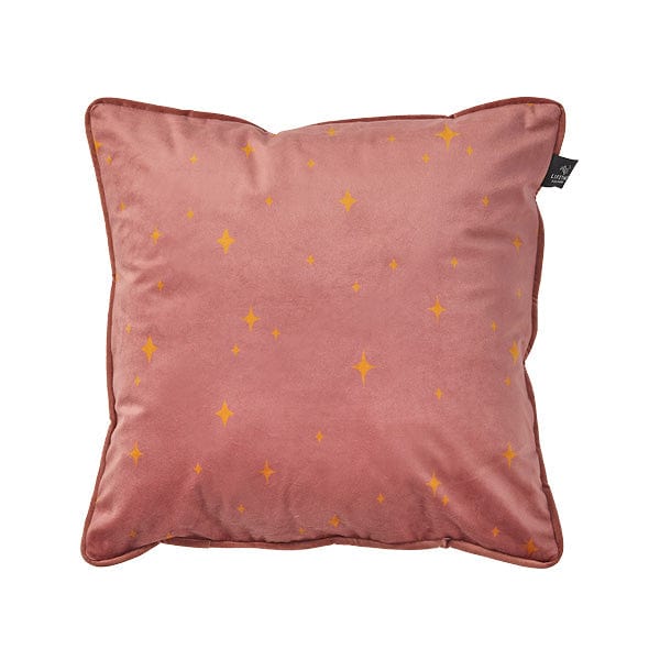 LIFETIME Kidsrooms Accessory Kvadratisk pude måne/sol - Sunset Dreams