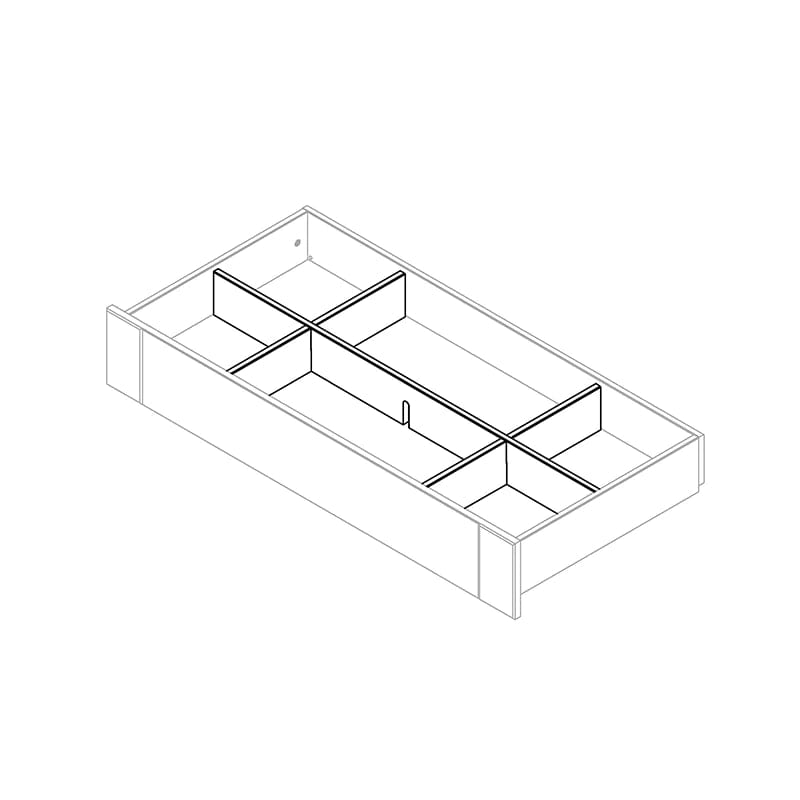 LIFETIME Kidsrooms Storage Rumdeler til skuffe 100 cm