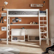 Load image into Gallery viewer, LIFETIME Kidsrooms Bed Front Sengehest med tavlelak 154 cm
