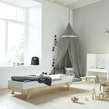 Indlæs billede til gallerivisning LIFETIME Kidsrooms Baby cot Tremmeseng (2-i-1)
